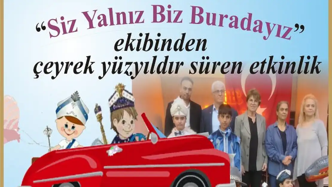 'Siz yalnız değilsiniz biz burdayız' ekibinden takdir toplayan etkinlik!