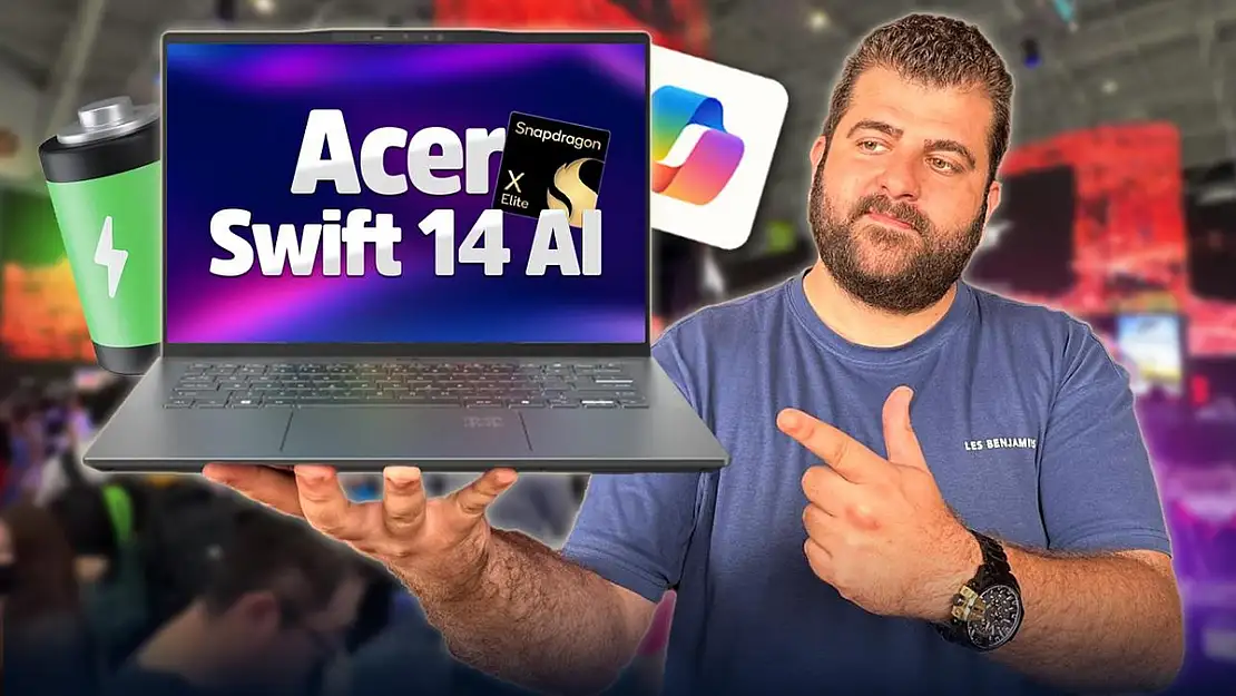 Snapdragon X Elite İşlemcili Acer Swift 14 AI’nın ön incelemesi!