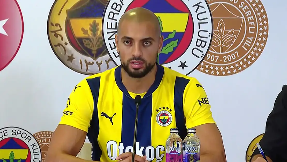 Sofyan Amrabat'tan basın açıklaması