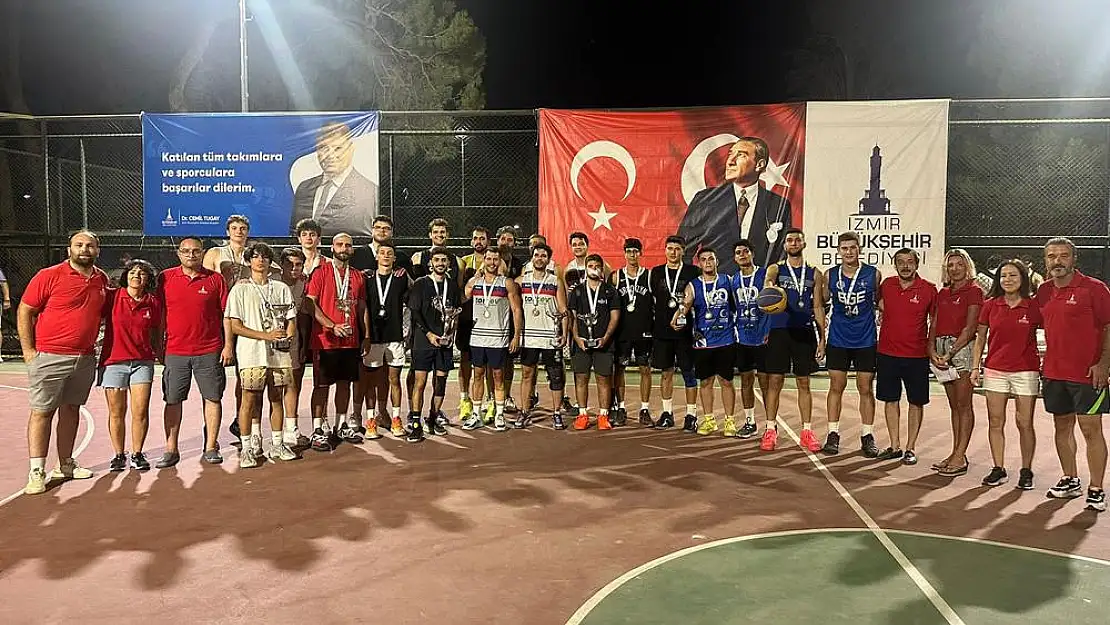 Sokak basketbolu heyecanı Buca'daydı