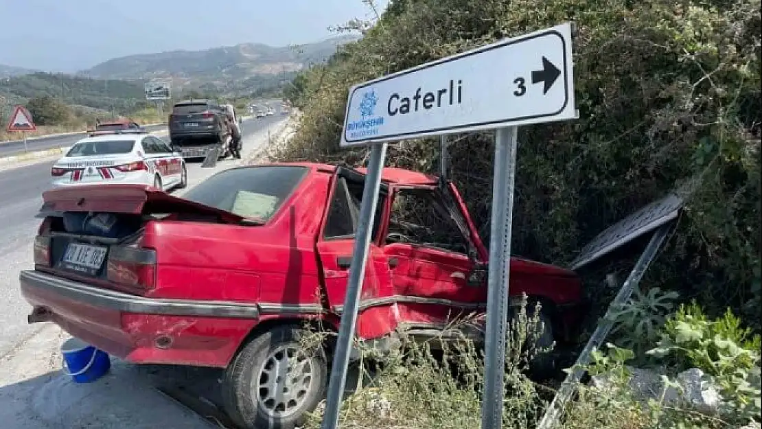 Söke-Kuşadası karayolundaki kazada 5 kişi yaralandı