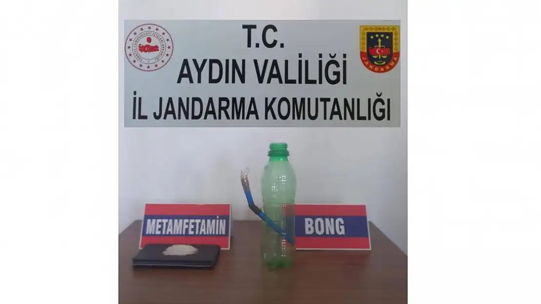 Söke’de jandarmadan uyuşturucu operasyonu