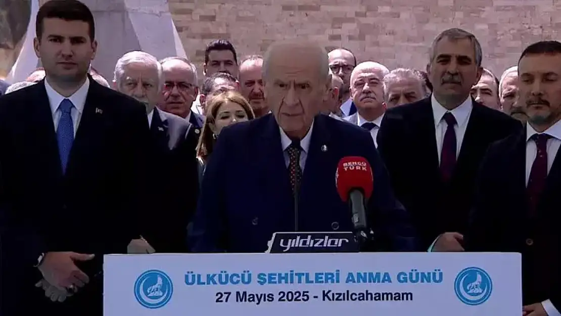 Son dakika! Bahçeli'den aylar sonra ilk konuşma!