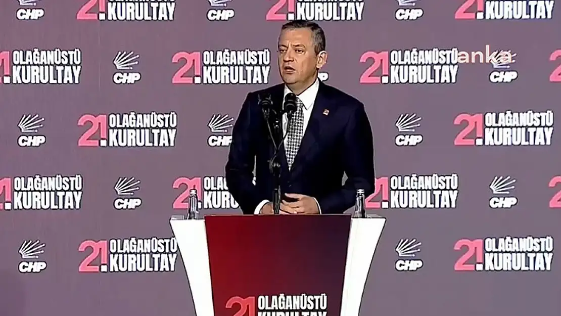 Son dakika! CHP Lideri Özel'den Olağanüstü Kurultay'da kritik açıklama