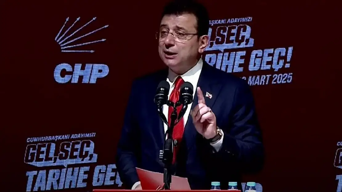 Son dakika! Ekrem İmamoğlu adaylığını açıkladı!