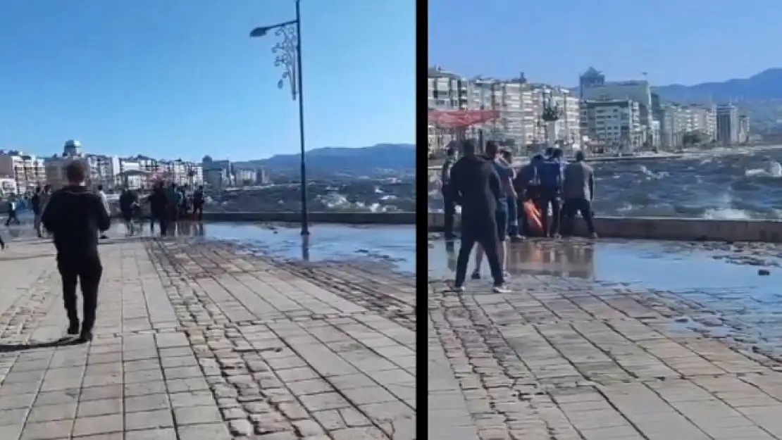 Son dakika! İzmir Kordon'da bir vatandaş denize düştü!