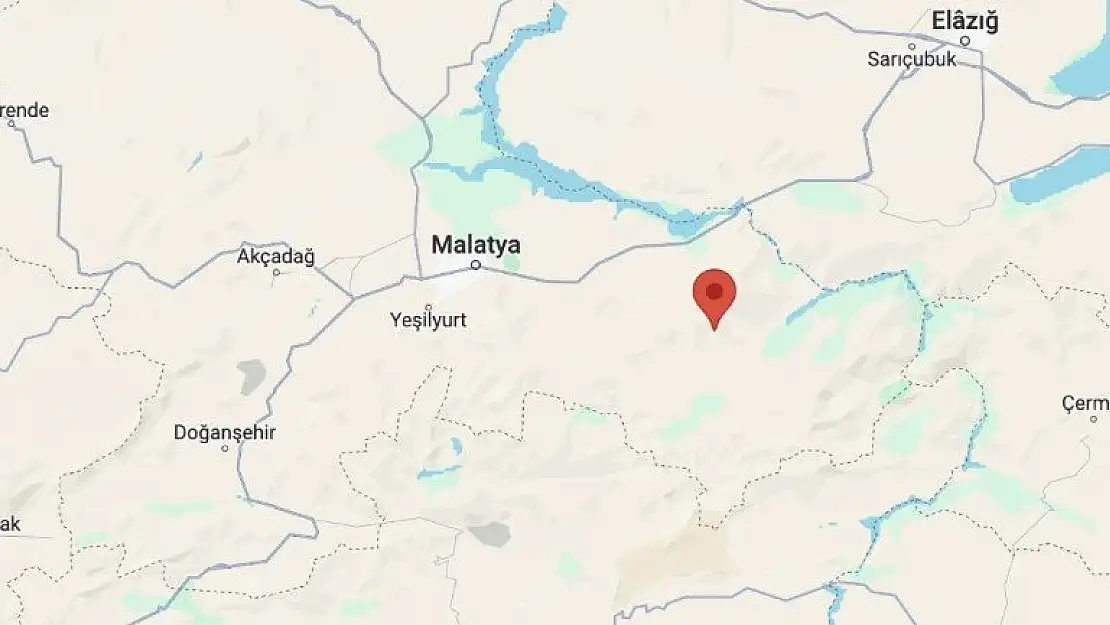 Son dakika: Malatya'da korkutan deprem!