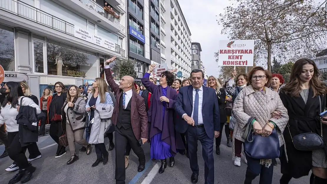 Soyer: Kadınlar haklarına kavuşabilmek için mitingler düzenledi 