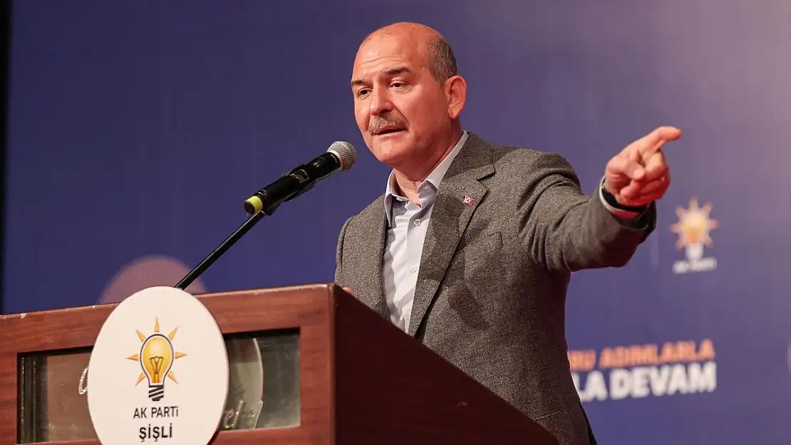 Soylu’dan tehdit: Biz de sizin üzerinizde tepineceğiz