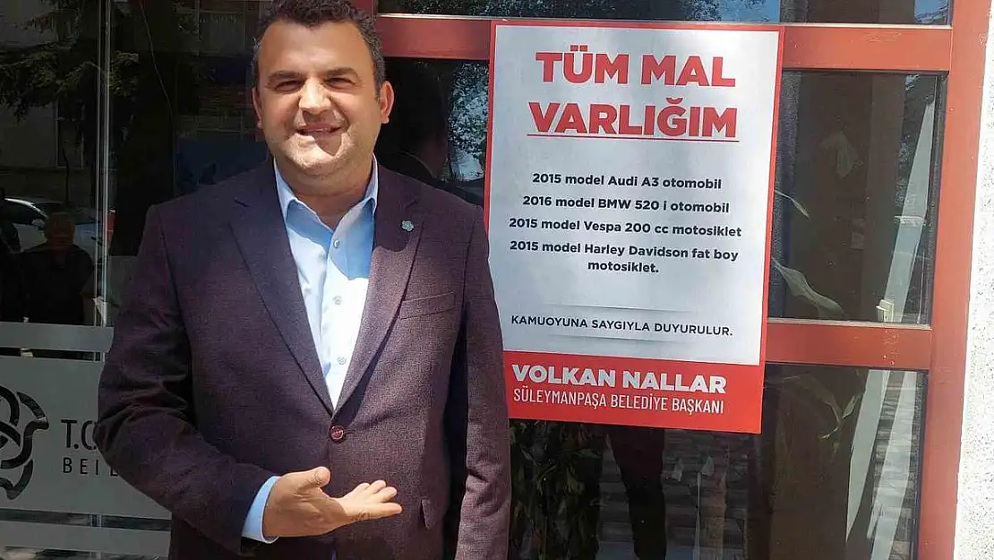 Süleymanpaşa Belediye Başkanı Nallar mal varlığının çok konuşulması üzerine cevap verdi