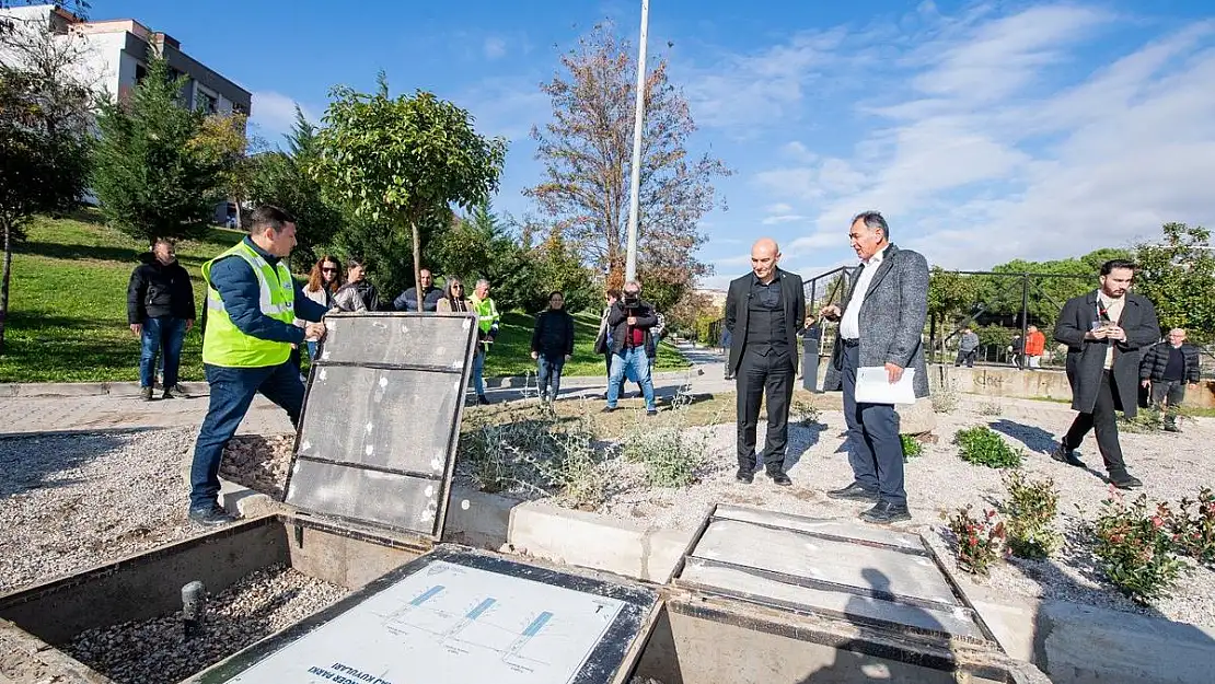 Sünger Kent İzmir projesiyle Buca'ya düşen yağmur suyu toplanacak