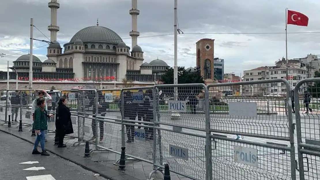 Taksim Meydanı’na 󈧝 Kasım’ önlemi!