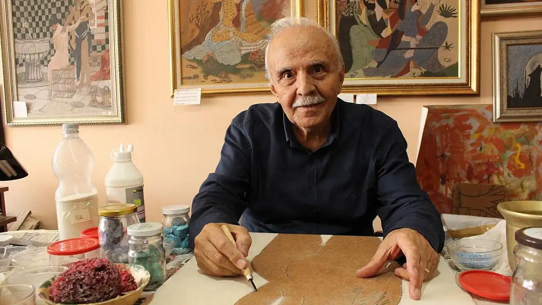 Taş tozuyla sanat