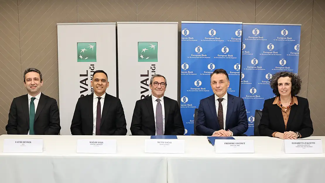 TEB Arval, elektrikli araçlara geçişi teşvik için EBRD ile 50 milyon Euro'luk kredi anlaşmasına imza attı