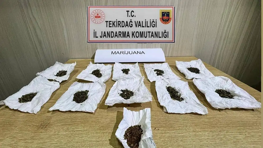 Tekirdağ’da uyuşturucu operasyonu! 5 kişi yakalandı