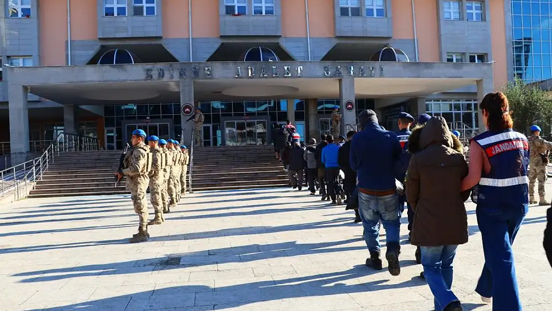 Terör örgütü şüphelileri Yunanistan'a kaçamadan yakalandı