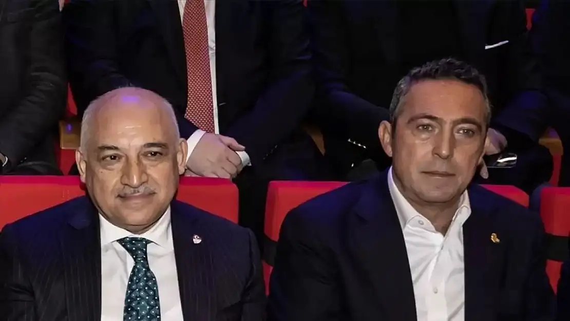 TFF seçimlerinde Ali Koç-Mehmet Büyükekşi gerginliği