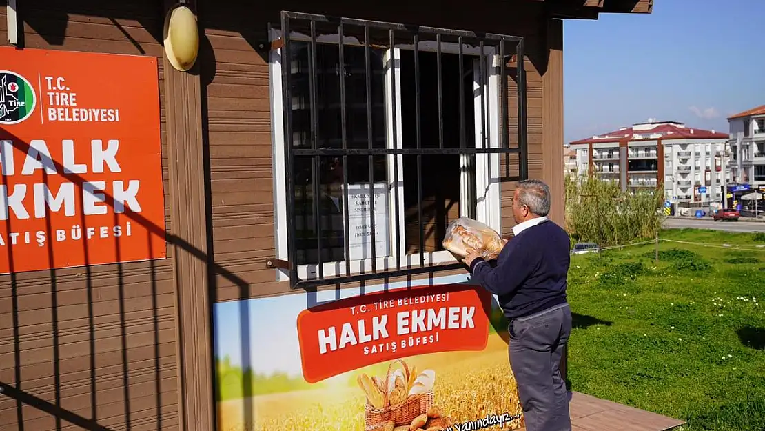 Tire’de 3 Yeni Halk Ekmek Büfesi Açıldı