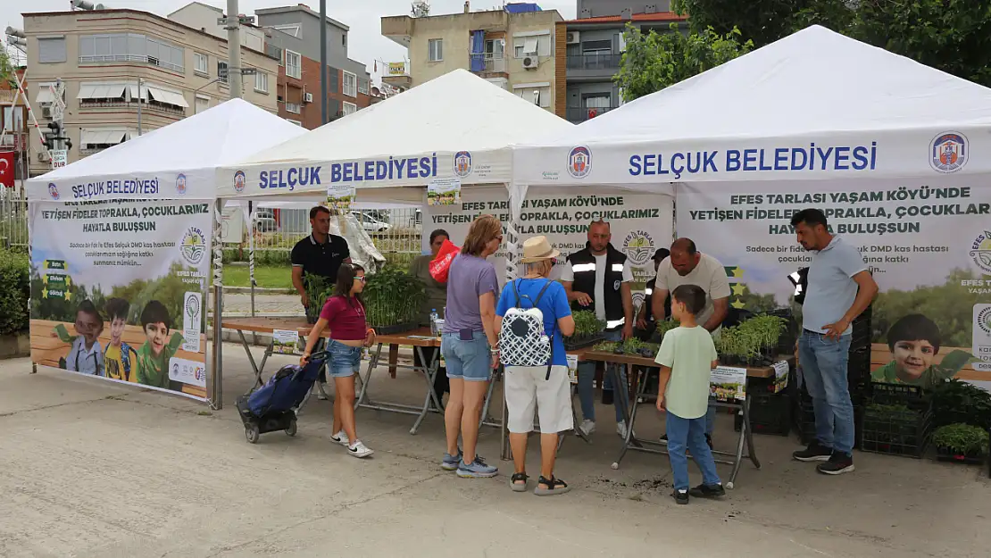 Toprakla umut yeşerdi: Efes Selçuk'ta DMD'li çocuklara destek