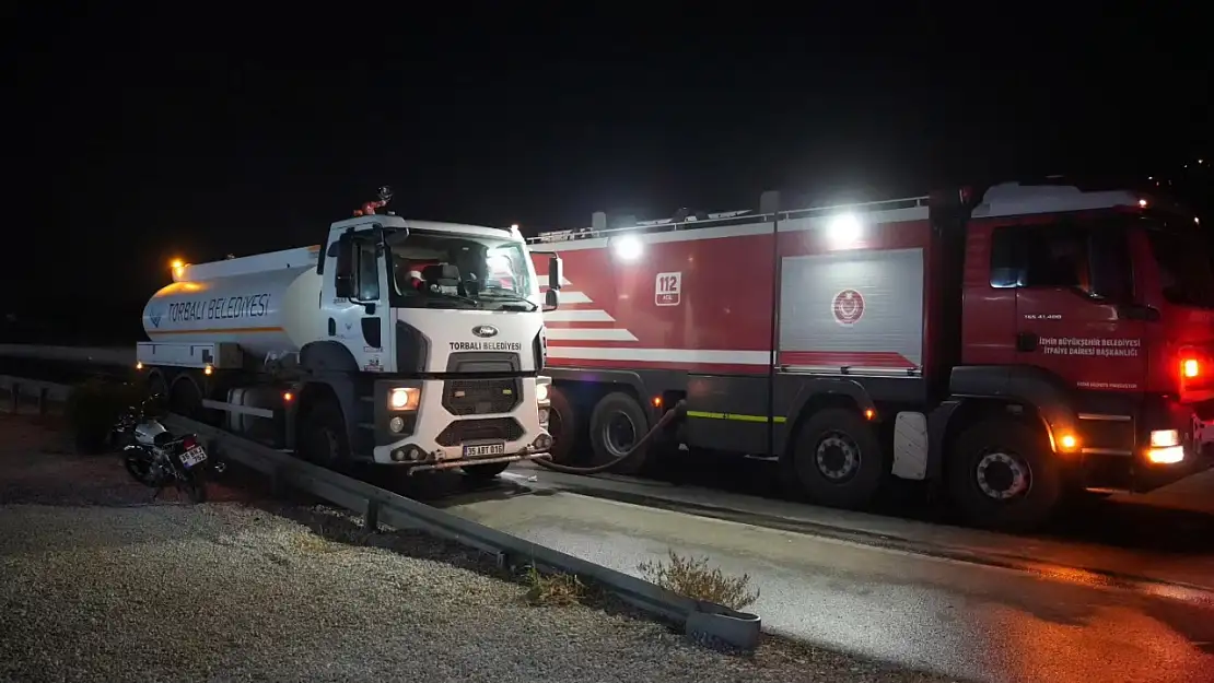 Torbalı Belediyesi İzmir yangınları için seferber oldu