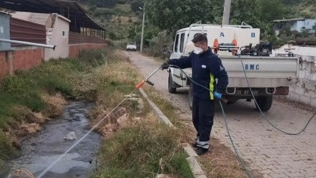 Torbalı'da sivrinekle mücadele sürüyor