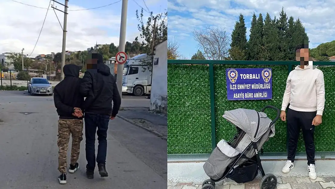 Torbalı Polisi 280 Saatlik kamera kaydı izleyerek hırsızları yakaladı