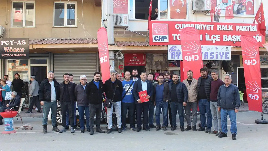 Torbalı sanayisi’nin desteğiyle adaylığını açıkladı