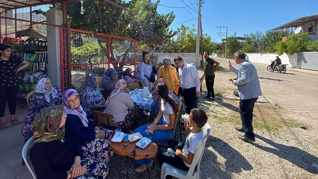 Torbalı Tulum’da köyün ilk bakkal ve kahvehanesi törenle açıldı