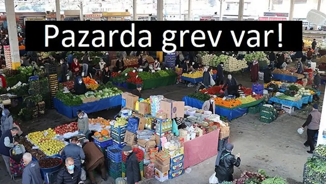 Torbalı’da Pazar esnafı greve gidiyor