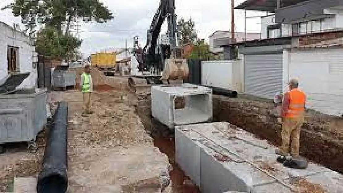 Torbalı’da su baskını sorunu ortadan kalkıyor