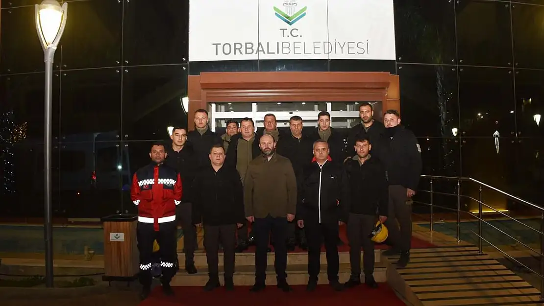 Torbalı'dan Hatay'a 2. ekip