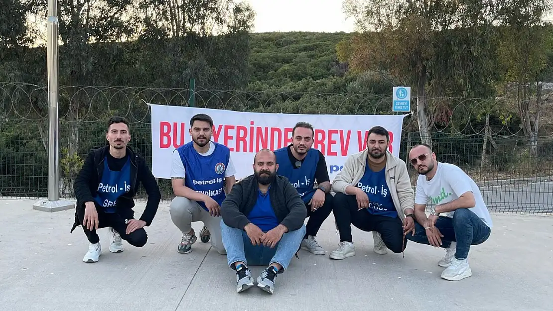 TPI işçileri İzmir'de zam isyanıyla grevde