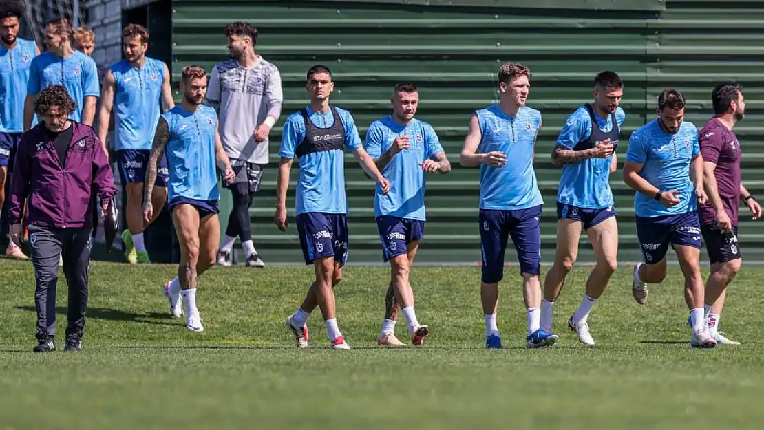 Trabzonspor, Samsunspor mesaisini tamamladı! Eksikler dikkat çekiyor