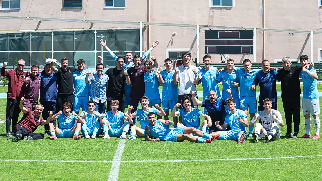 Trabzonspor U19, Elit A Ligi'nde şampiyon oldu!