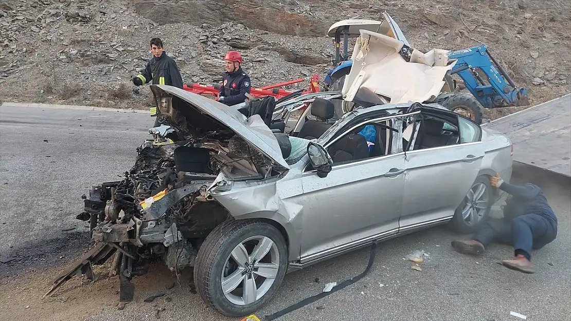 Trafik kazasında yaralan astsubay hastanede öldü