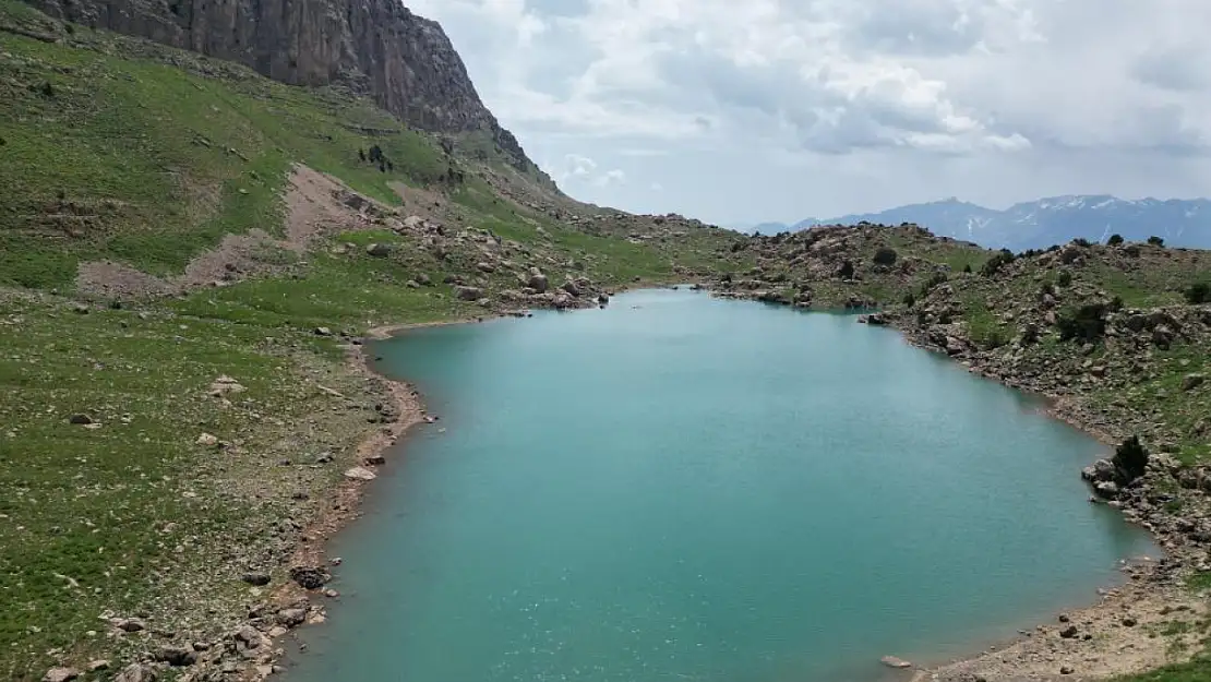 Treking tutkunlarının yeni rotası: Berederya gölü havadan görüntülendi