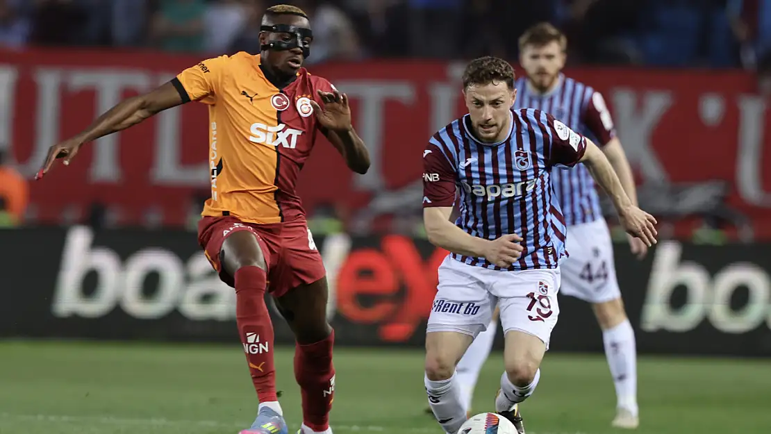 Trendyol Süper Lig: Trabzonspor: 0 - Galatasaray: 2