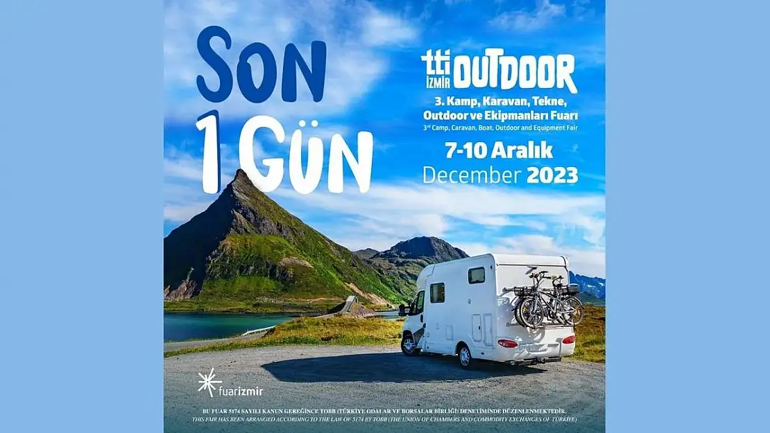 TTI OUTDOOR Fuarı’na son 1 gün kaldı!