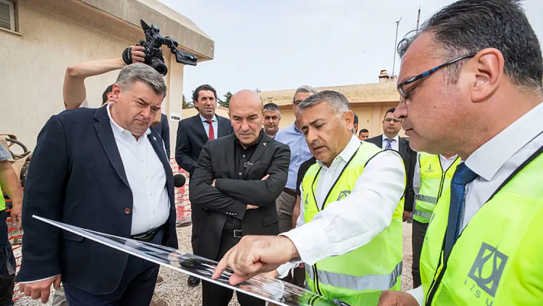 Tunç Soyer, Çeşme’deki projeleri inceledi