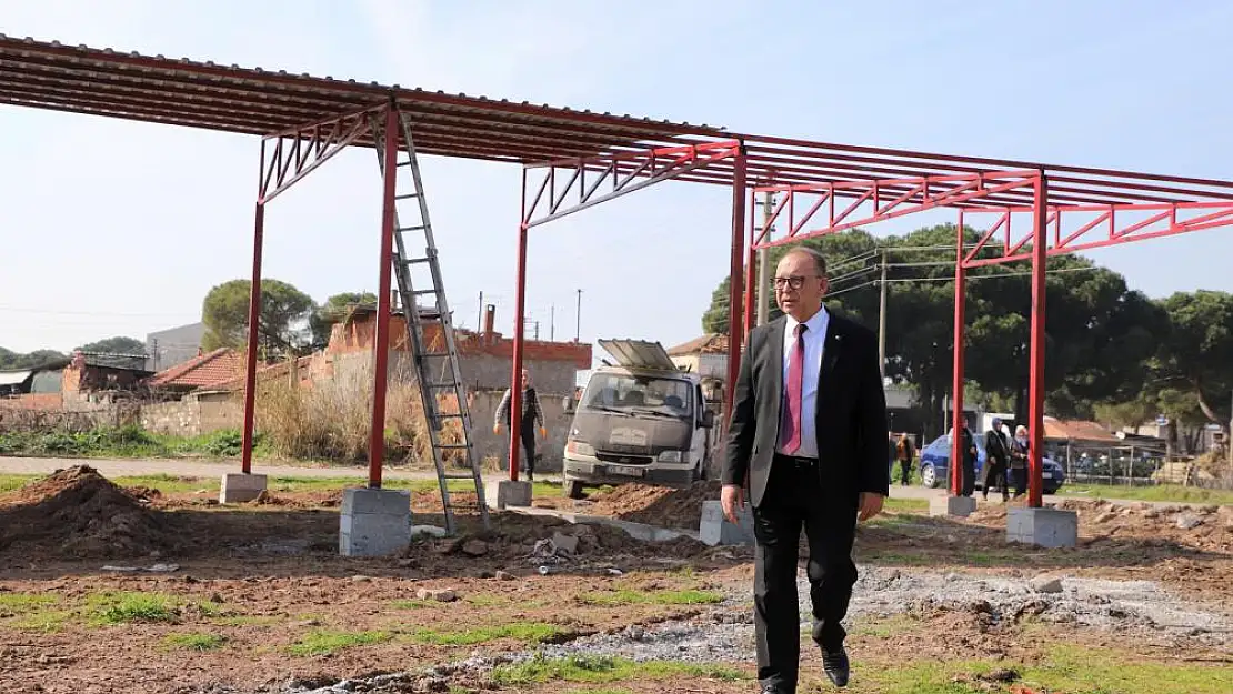 Turgutlu Belediyesi’nden sekiz kırsal mahalleye meyve sebze alım yeri