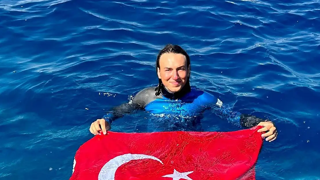 Türk sporcudan Mısır'da Türkiye rekoru