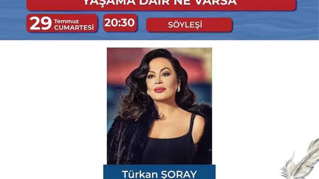 Türkan Şoray Dikili’ye geliyor