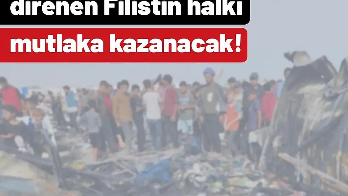 Türkiye Komünist Partisi İsrail'in Filistin'e dönük paylaşım yaptı