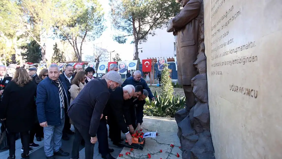 Uğur Mumcu Karabağlar’da özlemle anıldı