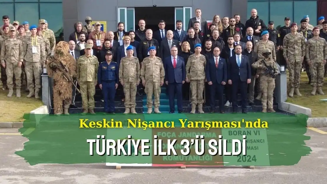 Uluslararası Boran-6 Keskin Nişancı Yarışması'nda Türkiye fırtınası!