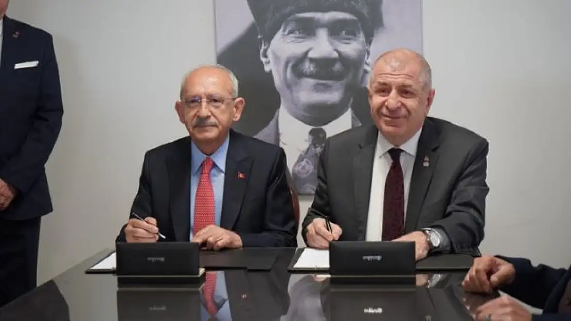 Ümit Özdağ, Kılıçdaroğlu ile gizli protokolü paylaştı: 3 bakanlık…