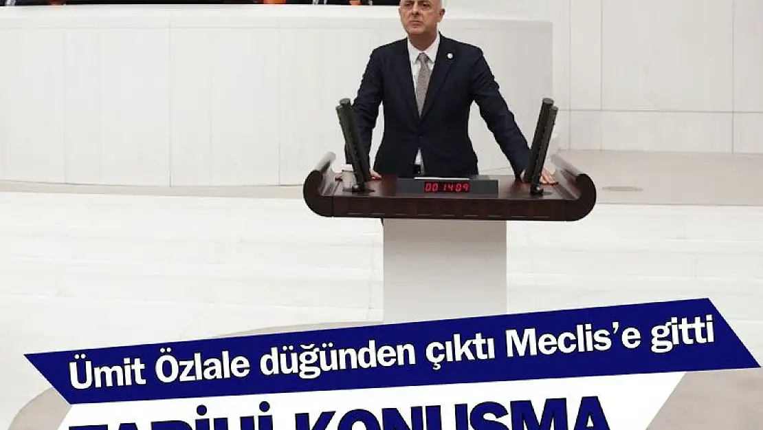 Ümit Özlale düğünden çıktı sokak hayvanları için Meclis’e gitti