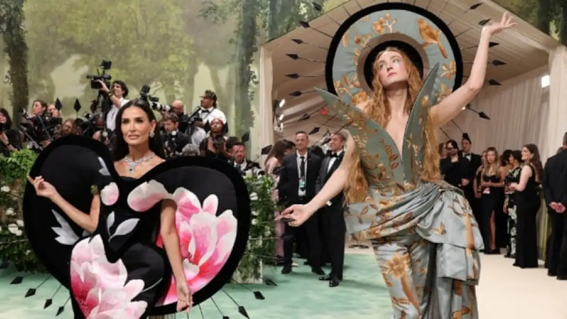 Ünlülerin Met Gala şıklıkları göz doldurdu