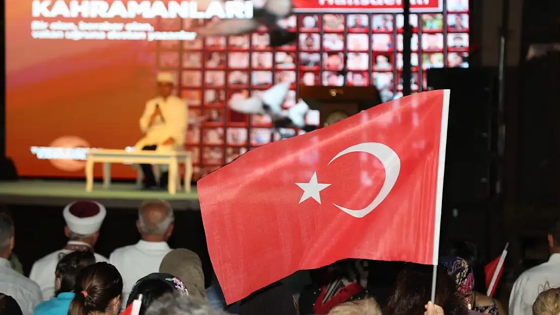 Urla'da '15 Temmuz Demokrasi  ve Milli Birlik Günü' etkinliği