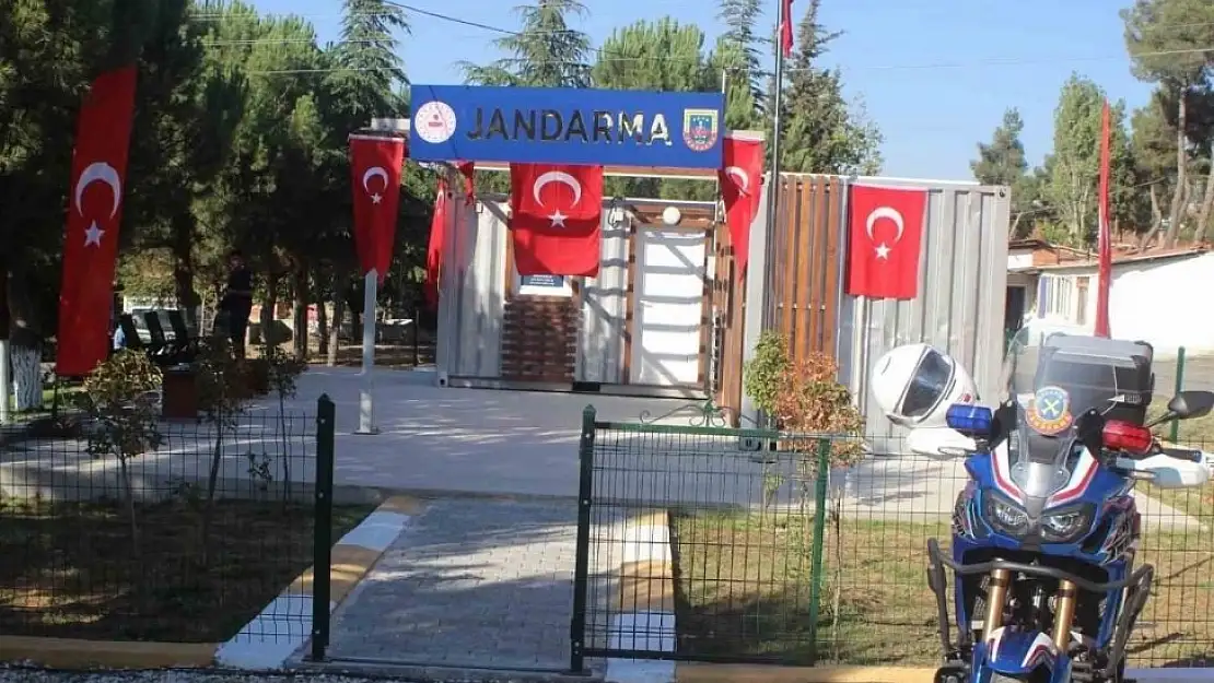 Uşak, Eşme'de jandarma asayiş noktası hizmete girdi